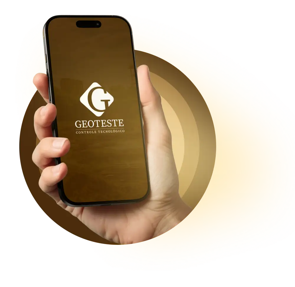 Geoteste no celular